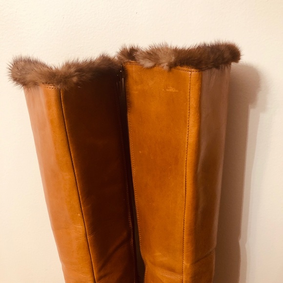 🌺🌺🌺HENRY FERRERA LEATHER BOOTS SIZE 38.5 - Picture 4 of 8